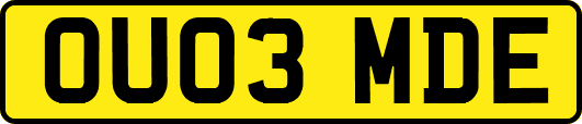 OU03MDE