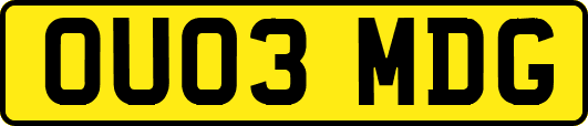 OU03MDG