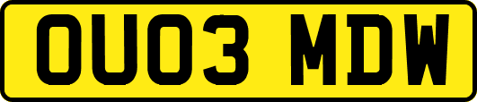 OU03MDW