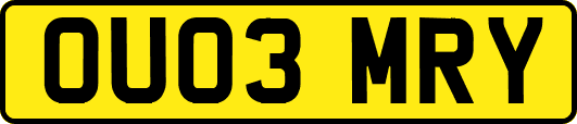 OU03MRY