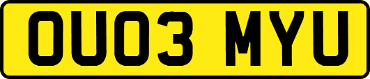 OU03MYU