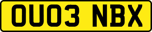 OU03NBX