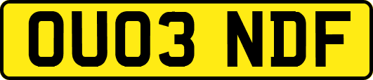 OU03NDF