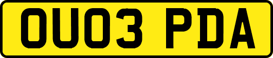 OU03PDA