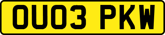 OU03PKW