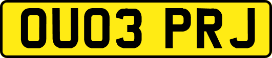 OU03PRJ