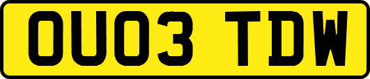 OU03TDW