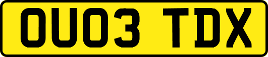 OU03TDX