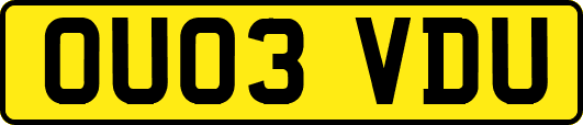 OU03VDU