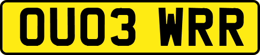OU03WRR