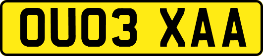 OU03XAA