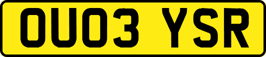 OU03YSR