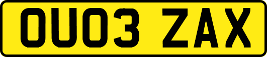 OU03ZAX