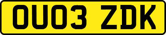 OU03ZDK