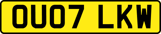 OU07LKW