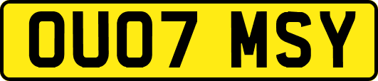 OU07MSY