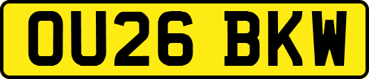 OU26BKW
