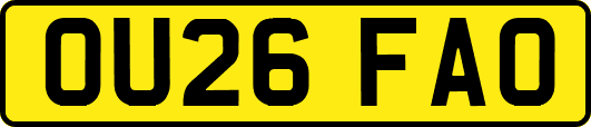 OU26FAO