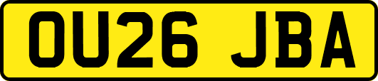OU26JBA
