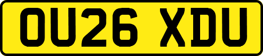 OU26XDU