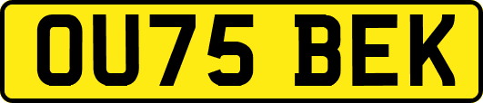 OU75BEK