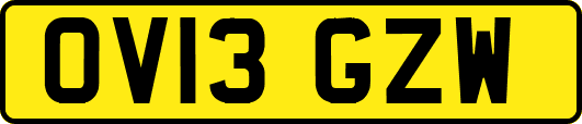 OV13GZW