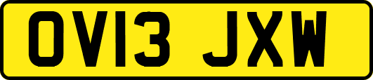 OV13JXW