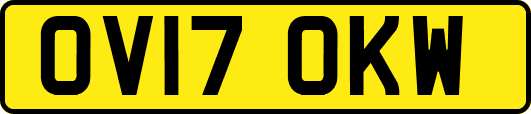 OV17OKW
