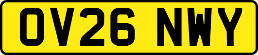 OV26NWY