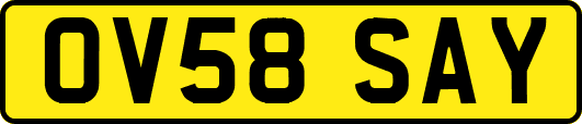 OV58SAY