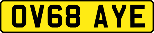 OV68AYE