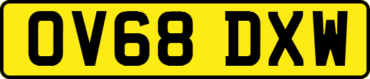 OV68DXW