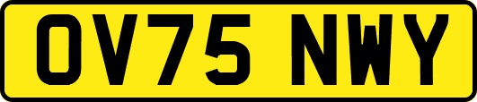 OV75NWY
