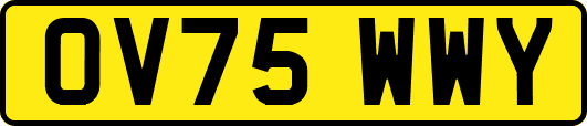 OV75WWY