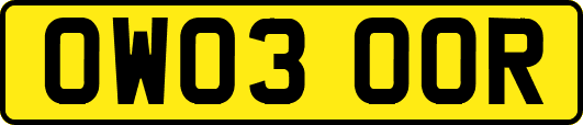 OW03OOR