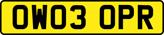 OW03OPR