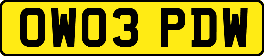 OW03PDW