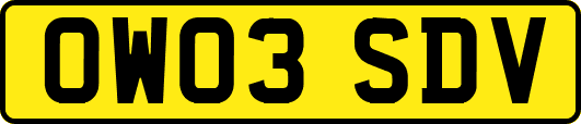 OW03SDV