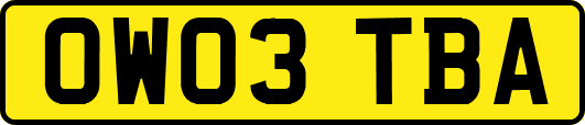 OW03TBA