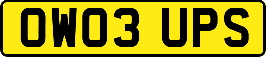 OW03UPS