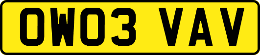 OW03VAV