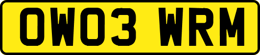 OW03WRM