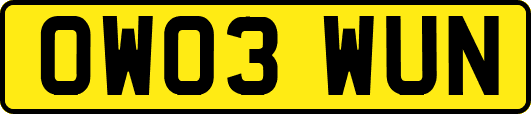 OW03WUN