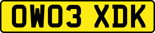 OW03XDK