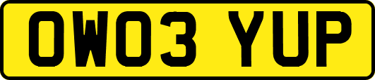 OW03YUP