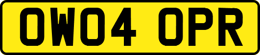 OW04OPR