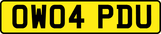 OW04PDU