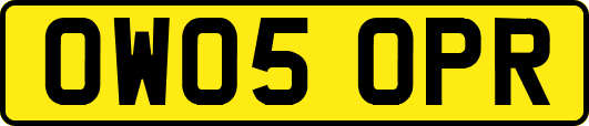 OW05OPR