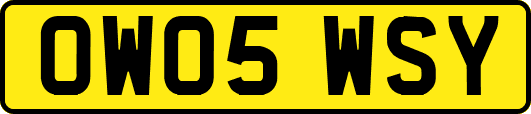 OW05WSY