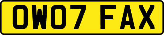 OW07FAX